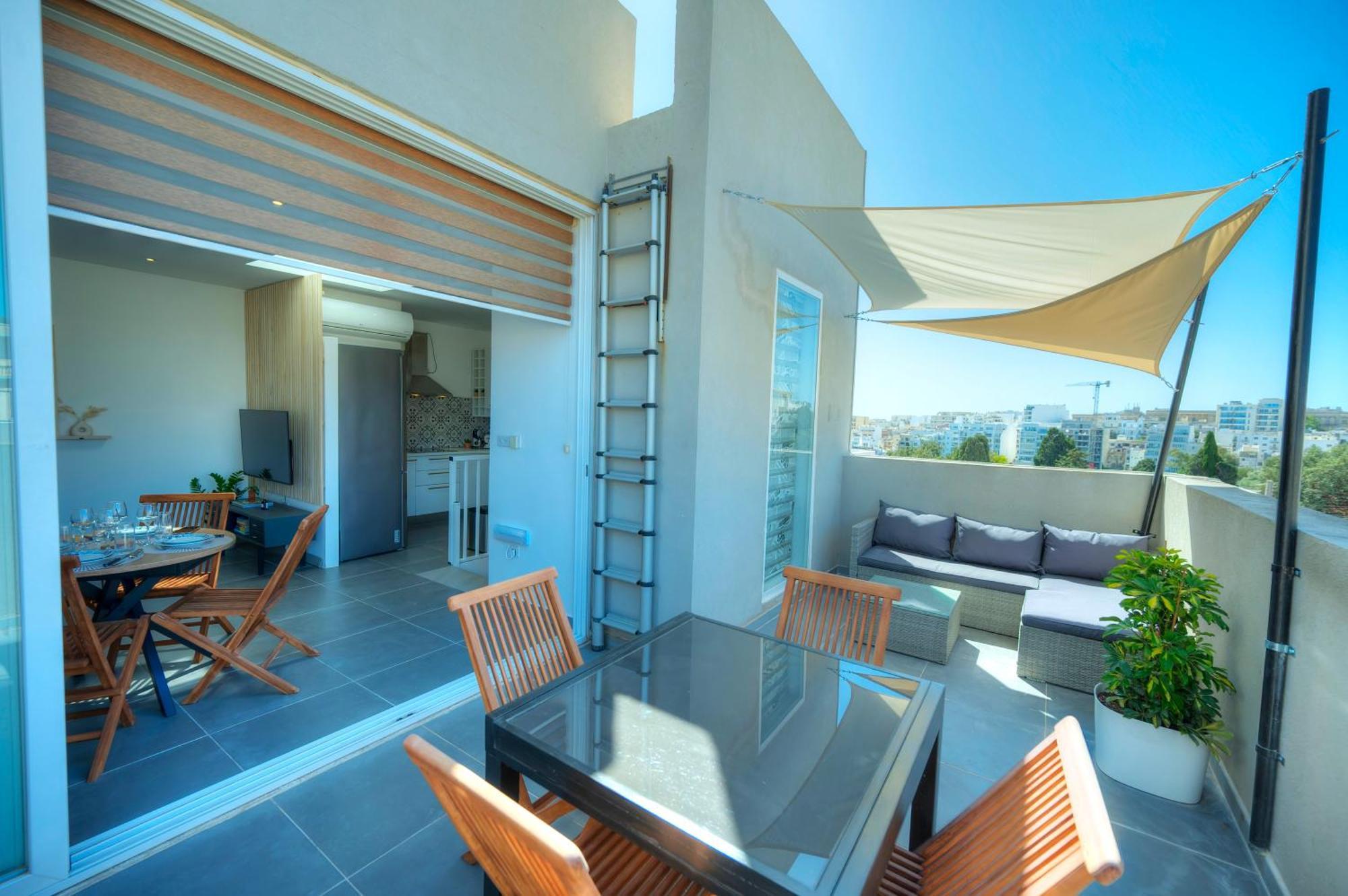 Charming, Modern 2bedroom With Sun Terrace Egue1-1